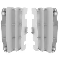 Преден предпазител за радиатор POLISPORT HONDA CRF450R(09-12) WHITE