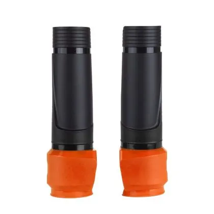Front protectors POLISPORT BLACK/ORANGE