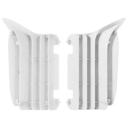 Μπροστινό προστατευτικό ψυγείου POLISPORT YAMAHA YZ250F (10-13) ΛΕΥΚΟ