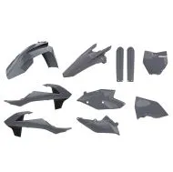 POLISPORT Plastic MX Replica Kit for KTM SX/ SX-F/ XC-F Nardo Grey
