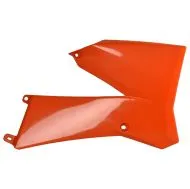 Plastic radiator covers Polisport KTM SX / XC KTM Orange OEM Color