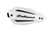 POLISPORT BULLIT FULL WRAP handlebar protectors - White