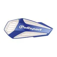 POLISPORT MX AIR Blue / White handlebar protectors