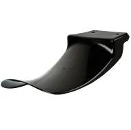Rear fender Polisport Kawasaki KX250F - 2007-16 / KX450F - 2007-15 Black