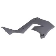Plastic radiator covers Polisport Kawasaki KX125 / 250 restyling KX450 - 2003-08 Nardo Gray