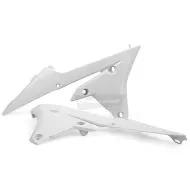 Plastic radiator covers Polisport Yamaha YZ250F / YZ250FX /YZ450F / YZ450FX / WR250F / WR450F WHITE