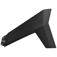 Lower plastic radiator cover Polisport GAS GAS EC / EC-E / EC-F (12/15) - 2012-17 Black OEM Color