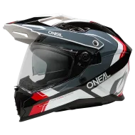 Enduro helmet O'NEAL D-SRS NOMAD BLACK/WHITE/RED V.26