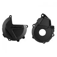 Engine Guard Kit KTM EXCF/XCFW 250/350 2017- FE250/350 2019- BLACK