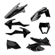 Plastic Enduro kit Polisport for KTM EXC/ EXC-F/XC-W/ XCF-W-2017-19 Black
