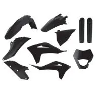 Polisport Plastic Full Enduro Kit for GAS GAS EC/EC-F - 2021 Black