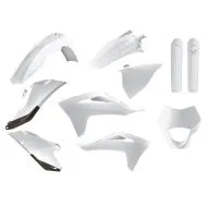 Polisport Plastic Full Enduro Kit for GAS GAS EC/EC-F - 2021 White