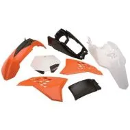 POLISPORT Plastic MX Replica Kit for KTM 65 SX - 2009-11 OEM Color ORANGE