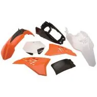 POLISPORT Plastic MX Replica Kit for KTM 65 SX - 2012-15 OEM Color ORANGE