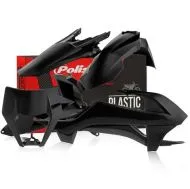POLISPORT Plastic MX Replica Kit for KTM SX SX-F-2007-10 / XC-2008-10 Black