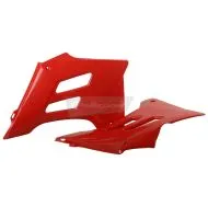 Plastic radiator covers Polisport GAS GAS EC / EC-E - 2005-06 Red