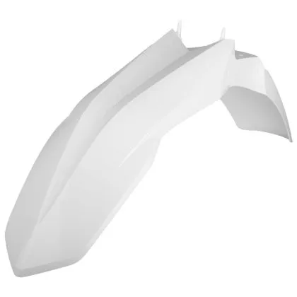Front fender Polisport GAS GAS EC/EC-F/MC/MC-F - 2021 White
