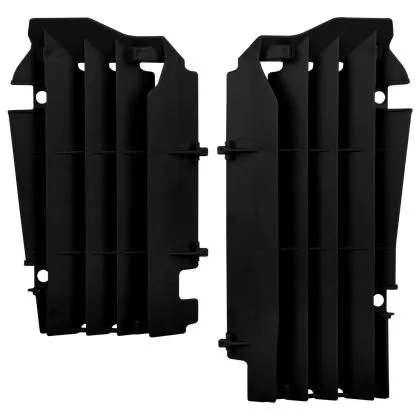 Μπροστινό προστατευτικό ψυγείου POLISPORT KAWASAKI KX250F(17-20) ΜΑΥΡΟ