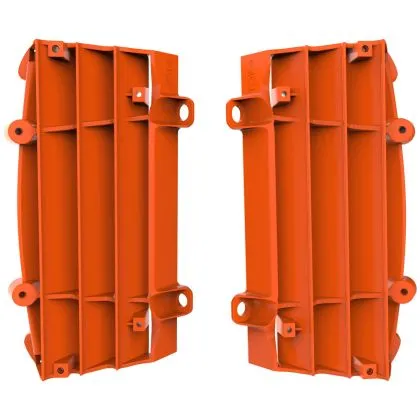 Μπροστινό προστατευτικό ψυγείου POLISPORT KTM -2016-20 / KTM - 2017-20 / KTM - 2017-19 ΠΟΡΤΟΚΑΛΙ