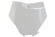 Μπροστινή πλάκα Polisport KTM SX / SX-F - 2019-21 - Λευκή