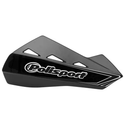 Handlebar protector POLISPORT QWEST UNIVERSAL BLACK - PLASTIC