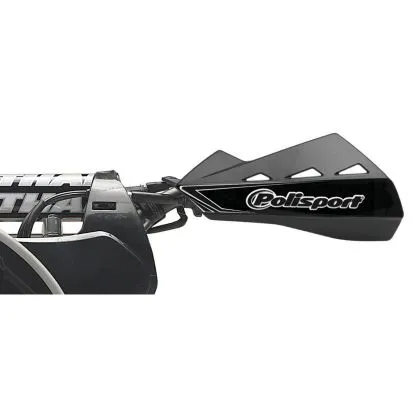 Handlebar protector POLISPORT QWEST UNIVERSAL BLACK - PLASTIC