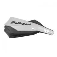 POLISPORT TRAIL BLAZER WHITE/BLACK handlebar protector