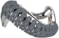 Προστατευτική γενιά POLISPORT ARMADILLO PIPE GUARD - ΓΚΡΙ