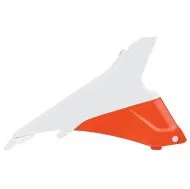 Polisport KTM SX / SX-F / XC / XC-F airbox protectors - KTM White/Orange