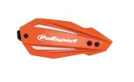 POLISPORT BULLIT FULL WRAP handlebar protectors - Orange