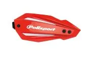 POLISPORT BULLIT FULL WRAP handlebar protectors - Red