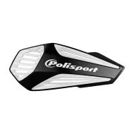 POLISPORT MX AIR Black / White handlebar protectors