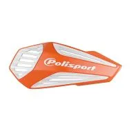 POLISPORT MX AIR Orange / White handlebar protectors