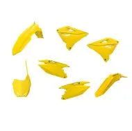 Restyling plastic MX kit POLISPORT for Suzuki RM125 / RM250 -2001-08 Yellow (19)