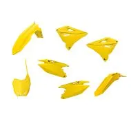 Restyling plastic MX kit POLISPORT for Suzuki RM125 / RM250 -2001-08 Yellow (19)