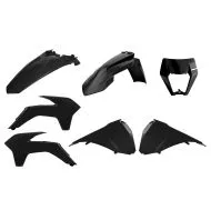 Restyling plastic Enduro kit POLISPORT for KTM EXC/ EXC-F/XC-W/ XCF-W-2014-16 BLACK