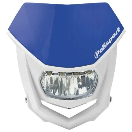 Headlight Polisport HALO LED - WHITE/BLUE