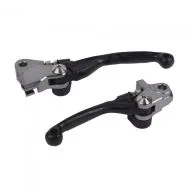 Αθλητικοί μοχλοί POLISPORT KAWASAKI KX250F / 450F - ΜΑΥΡΟ