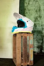 Мотокрос каска ONE INDUSTRIES X-297 HORIZON MIAMI WHITE