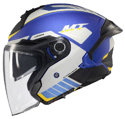 Scooter helmet MT COSMO SV CRUISER C7 MATT