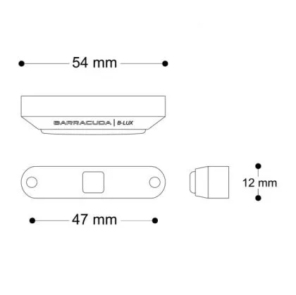 BARRACUDA MICRO TIGER LED NUMĂR LUMINA