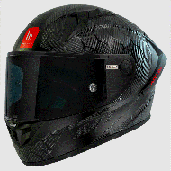 Каска MT KRE+ CARBON SOLID GLOSS BLACK