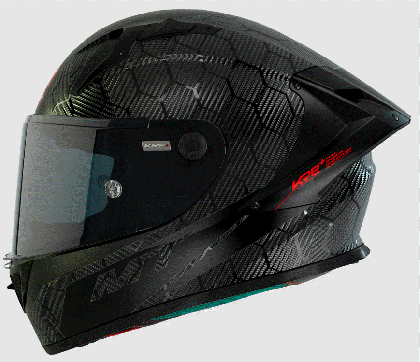 Casca MT KRE+ CARBON SOLID GLOSS BLACK