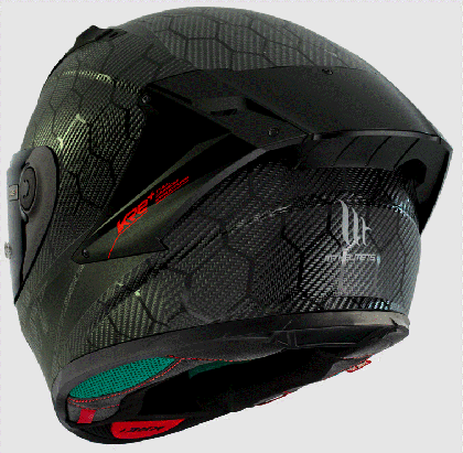 Casca MT KRE+ CARBON SOLID GLOSS BLACK