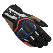 Motorcycle gloves SPIDI SPORT-GT BLUE/ICE/RED