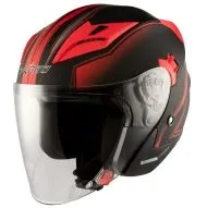 Scooter helmet APRO YORK MATT RED