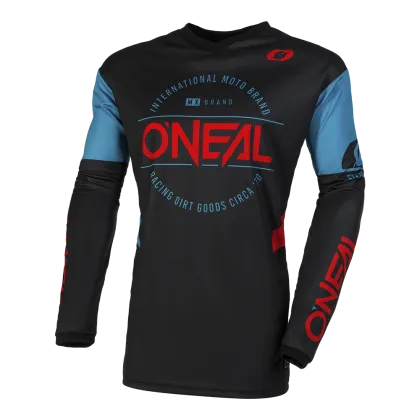 Πουκάμισο μοτοκρός O'NEAL ELEMENT BRAND V.23 ΜΑΥΡΟ/ΜΠΛΕ