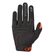 Mănuși de motocross O'NEAL ELEMENT RACEWEAR BLACK/ORANGE V.24