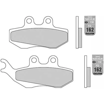Tampoane fata moto Galfer SEMI METAL FD162G1054