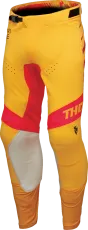 Motocross breeches THOR PRIME ANALOG YELLOW/RED